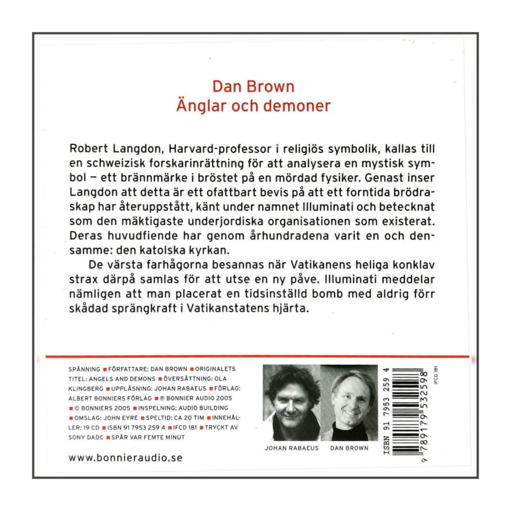 Dan Brown: Änglar Och Demoner
