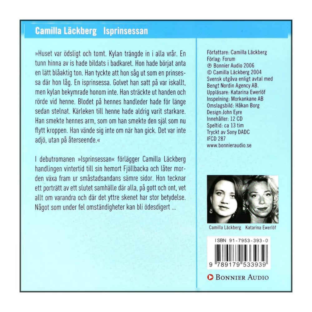 Camilla Läckberg: Isprinsessan