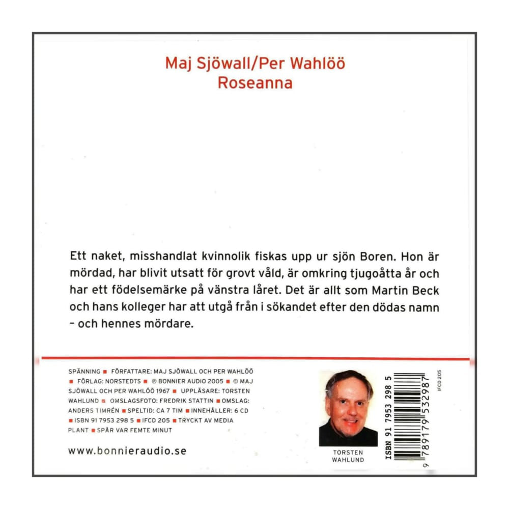 Maj Sjowall & Per Wahlöö: Roseanna