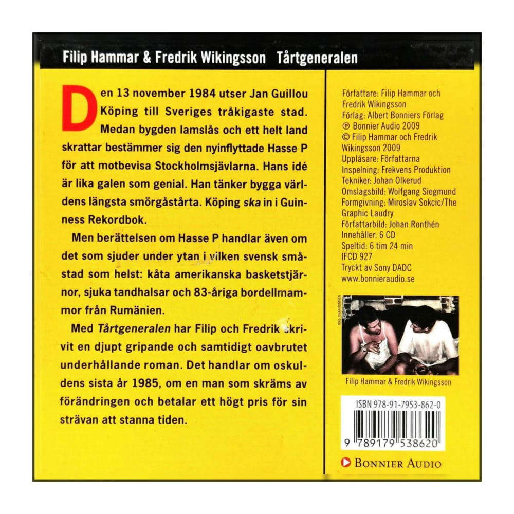 Fredrik Wikingsson & Filip Hammar: Tårtgeneralen