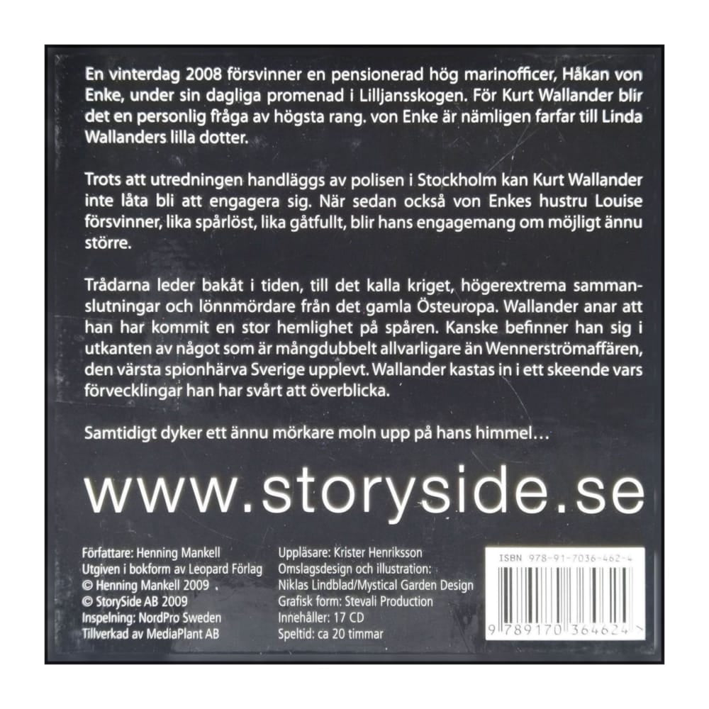 Henning Mankell: Den Orolige Mannen