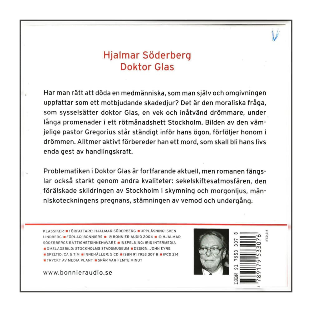 Hjalmar Söderberg: Doktor Glas