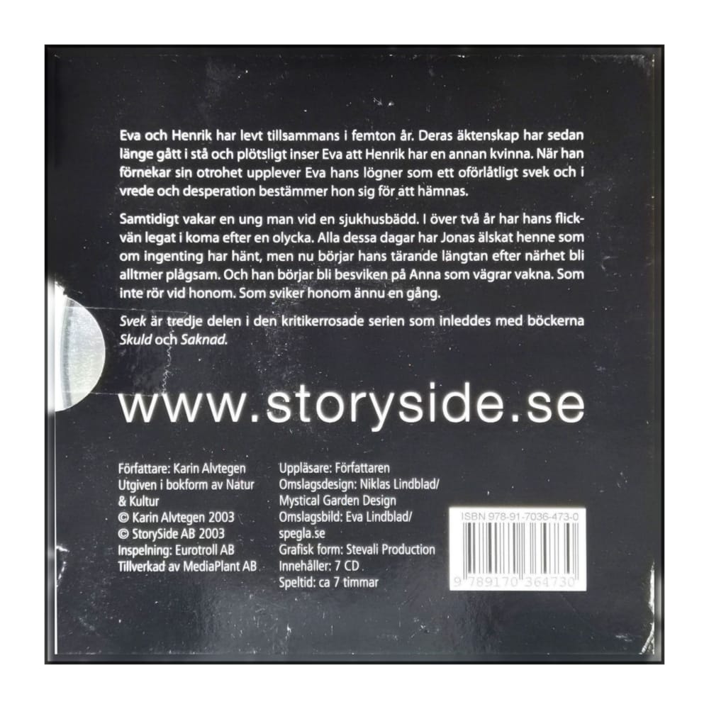 Karin Alvtegen: Svek