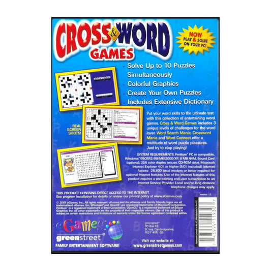 Cross & Word Games: Over 300 Puzzles