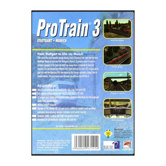 Microsoft Train Simulator: Protrain 3