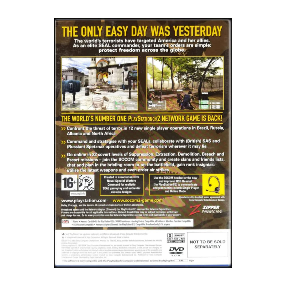 Socom U. S. Navy Seals 2