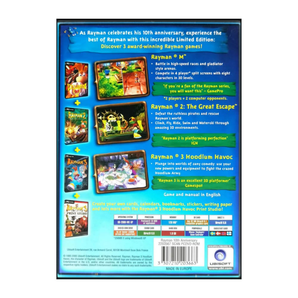 Rayman: 4 Title Pack