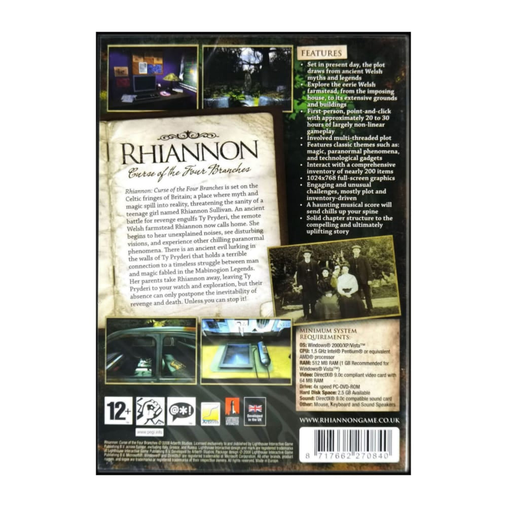 Rhiannon: Curse Of The Four Branches