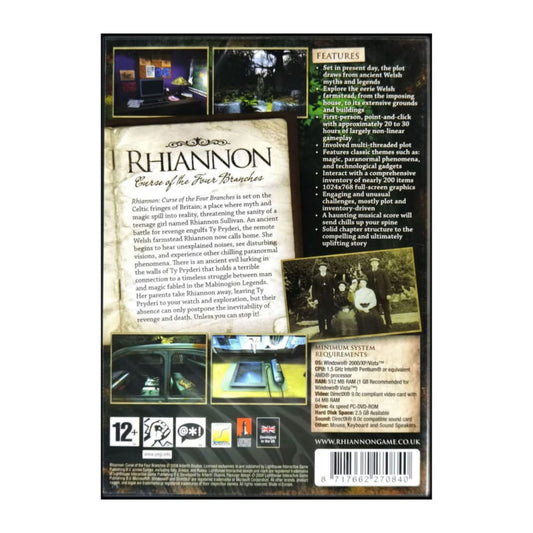 Rhiannon: Curse Of The Four Branches