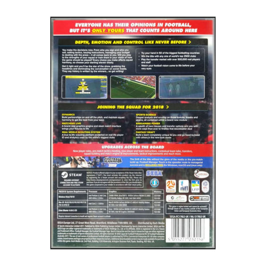 Football Manager 2018