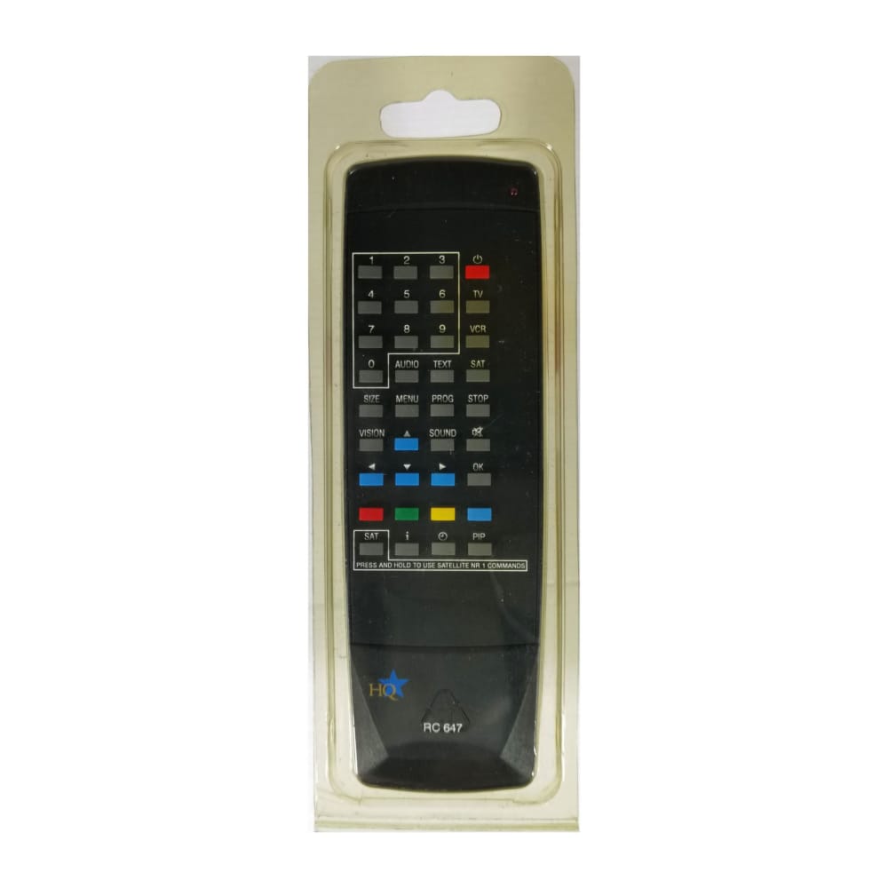 Remote Control: Hq Rc 647