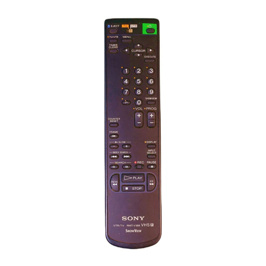 Sony Rmt-V166 Vtr Tv Vhs Showview