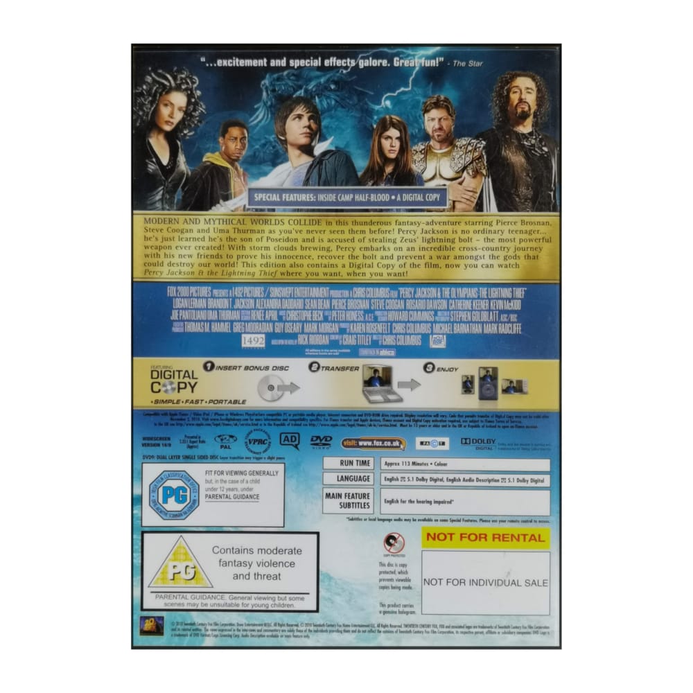 Percy Jackson & The Lightning Thief