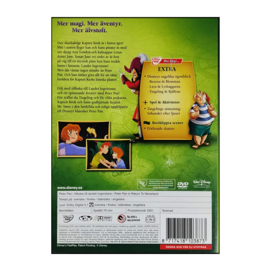 Peter Pan: Tillbaka Till Landet Ingenstans