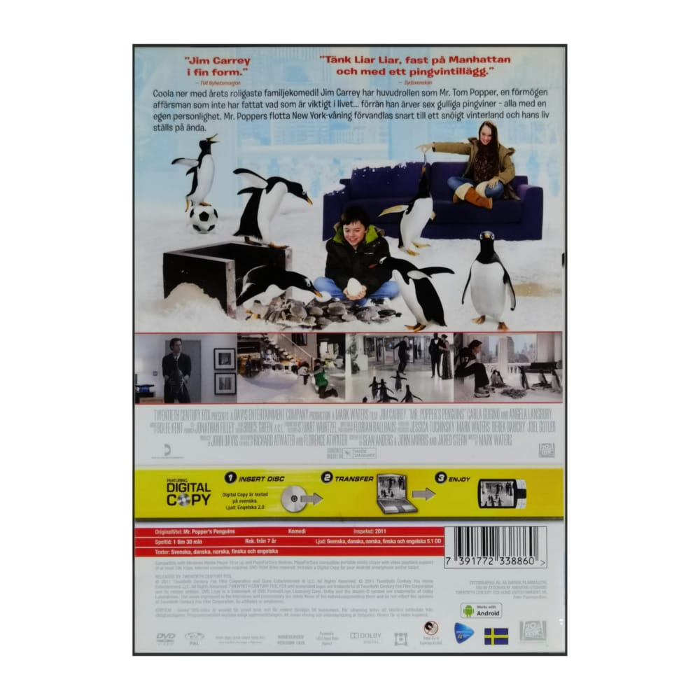 Mr. Popper'S Penguins | Poppers Pingviner