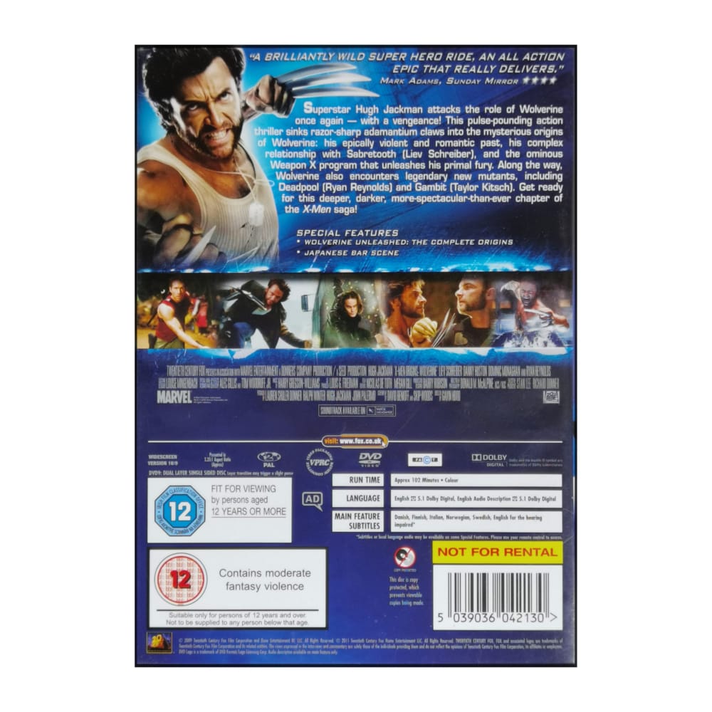 X-Men Origins: Wolverine