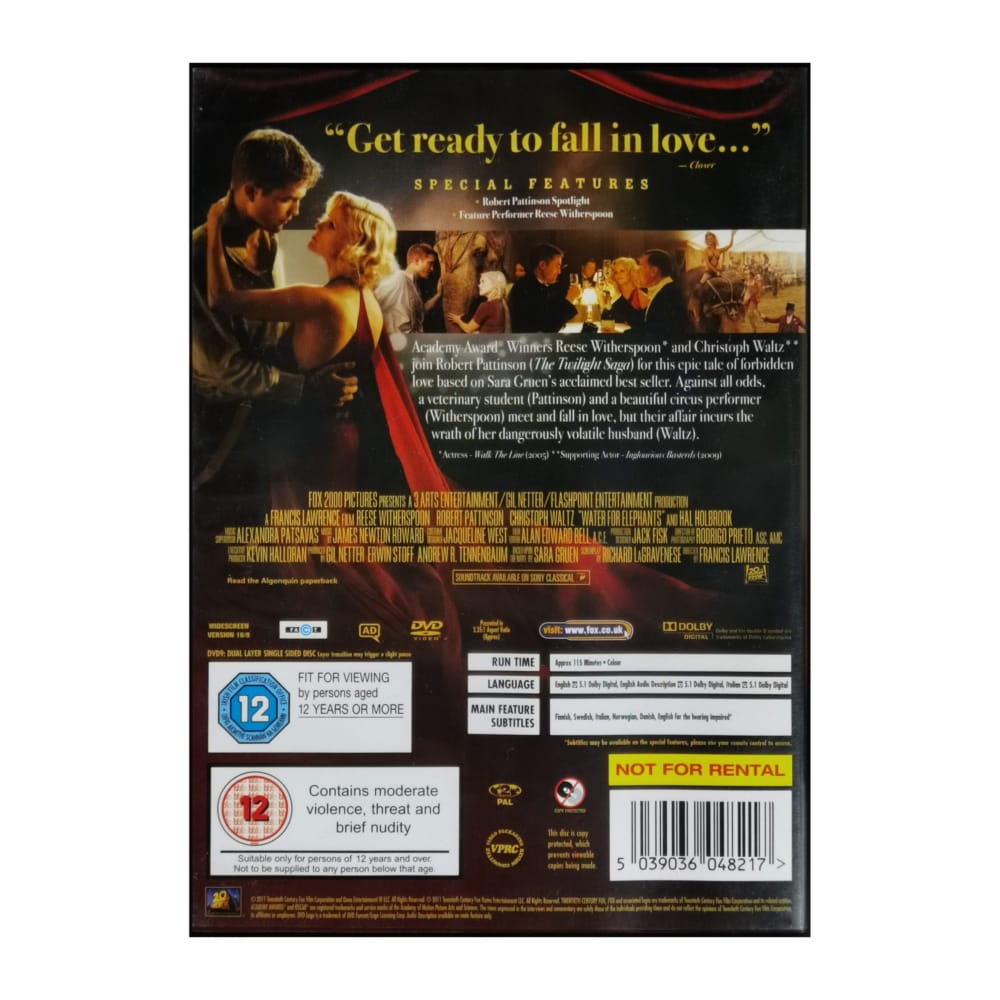 Water For Elephants
