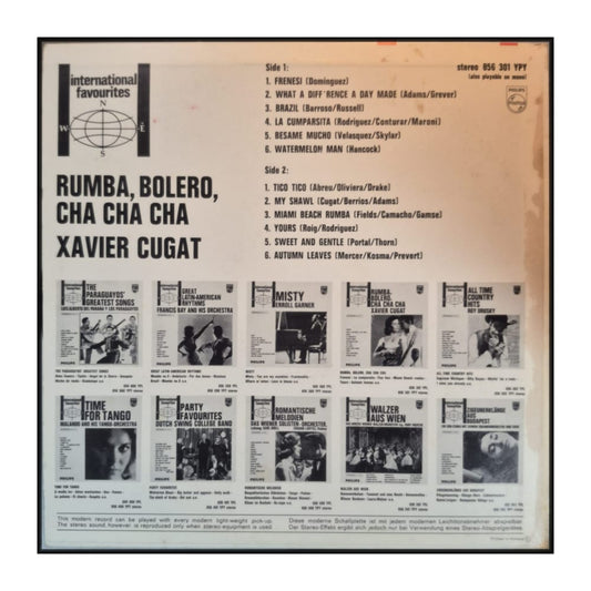 Xavier Cugat: Rumba – Bolero - Cha Cha Cha