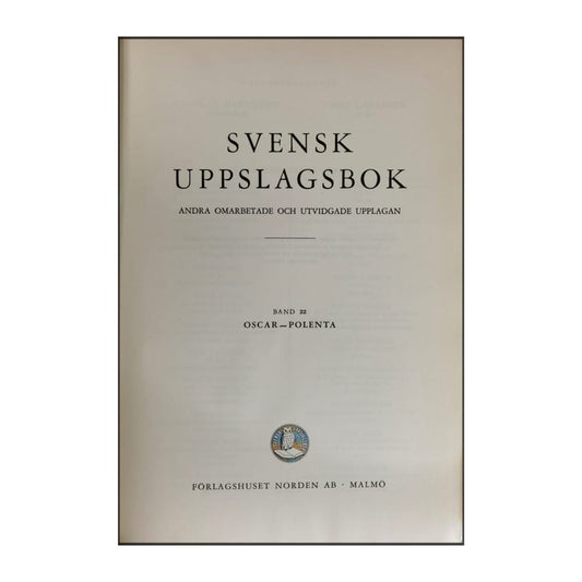 Svensk Uppslagsbok 22