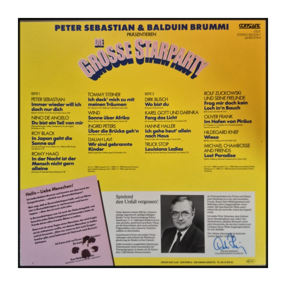 Peter Sebastian & Balduin Brummi: Die Grosse Starparty