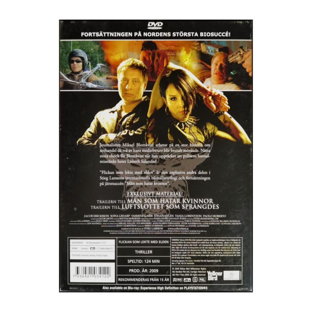 Dragon Tattoo: Flickan Som Lekte Med Elden