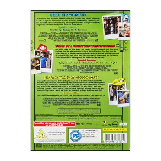 Diary Of A Wimpy Kid 1-3
