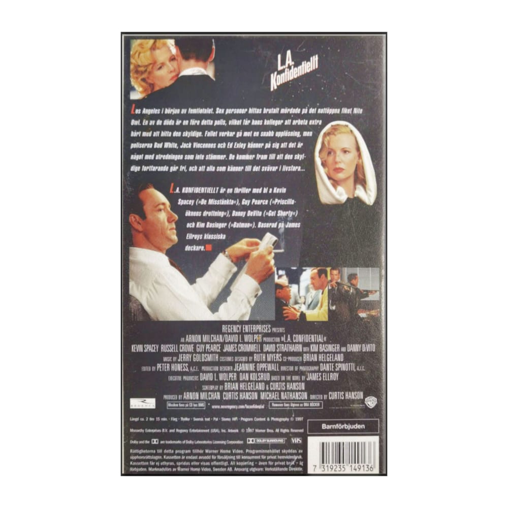 L.A. Confidential (1997) L. A. Konfidentiellt
