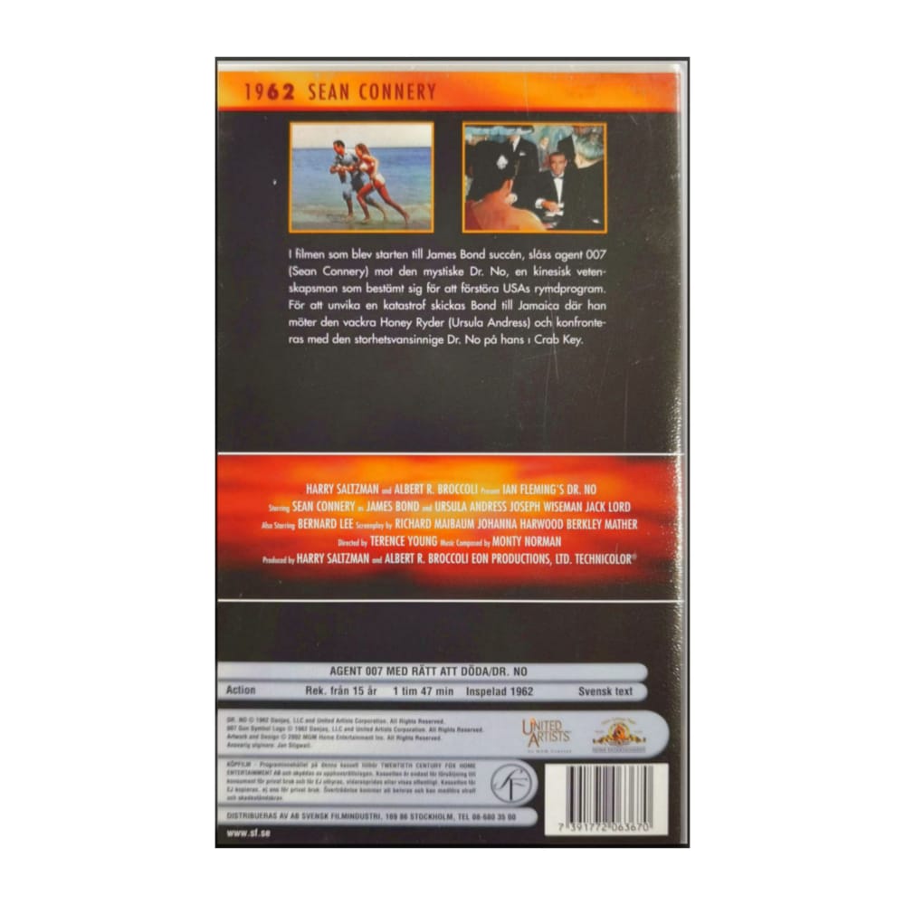 007: Dr. No | Agent 007 Med Rätt Att Döda