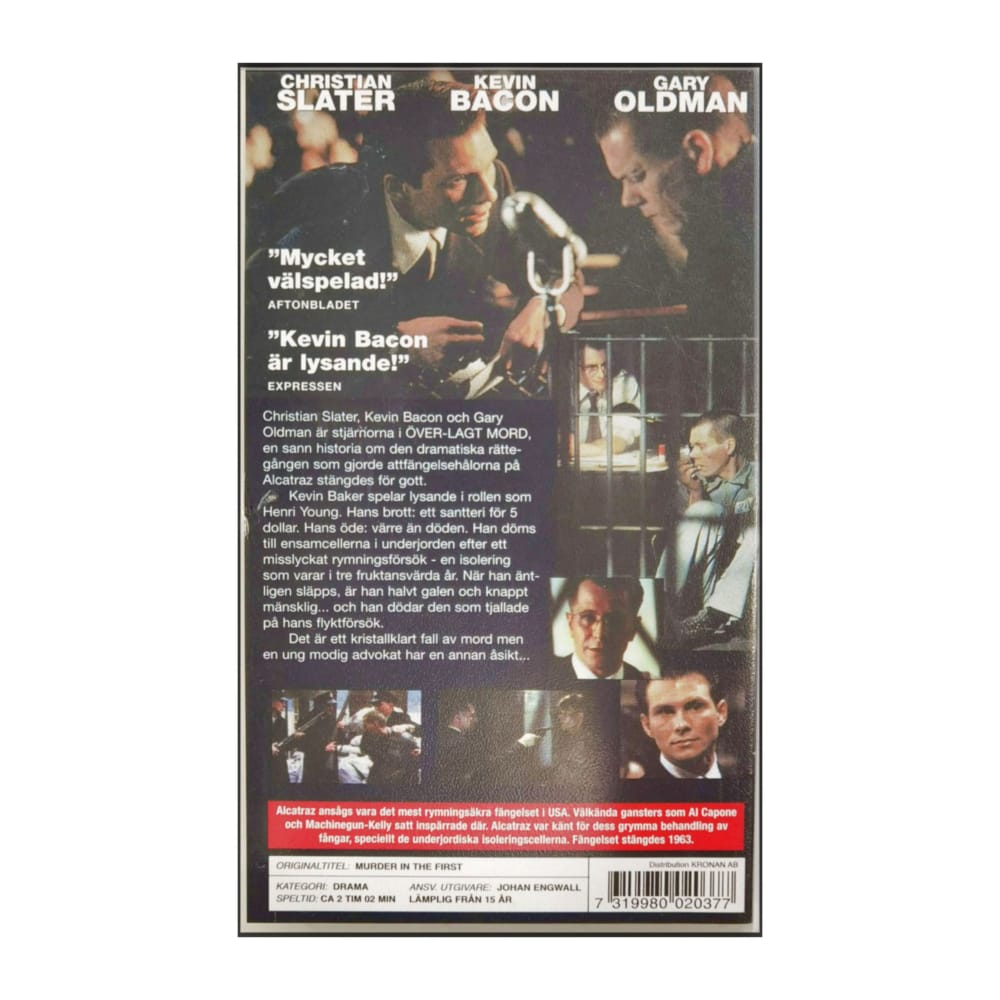 Murder In The First | Överlagt Mord