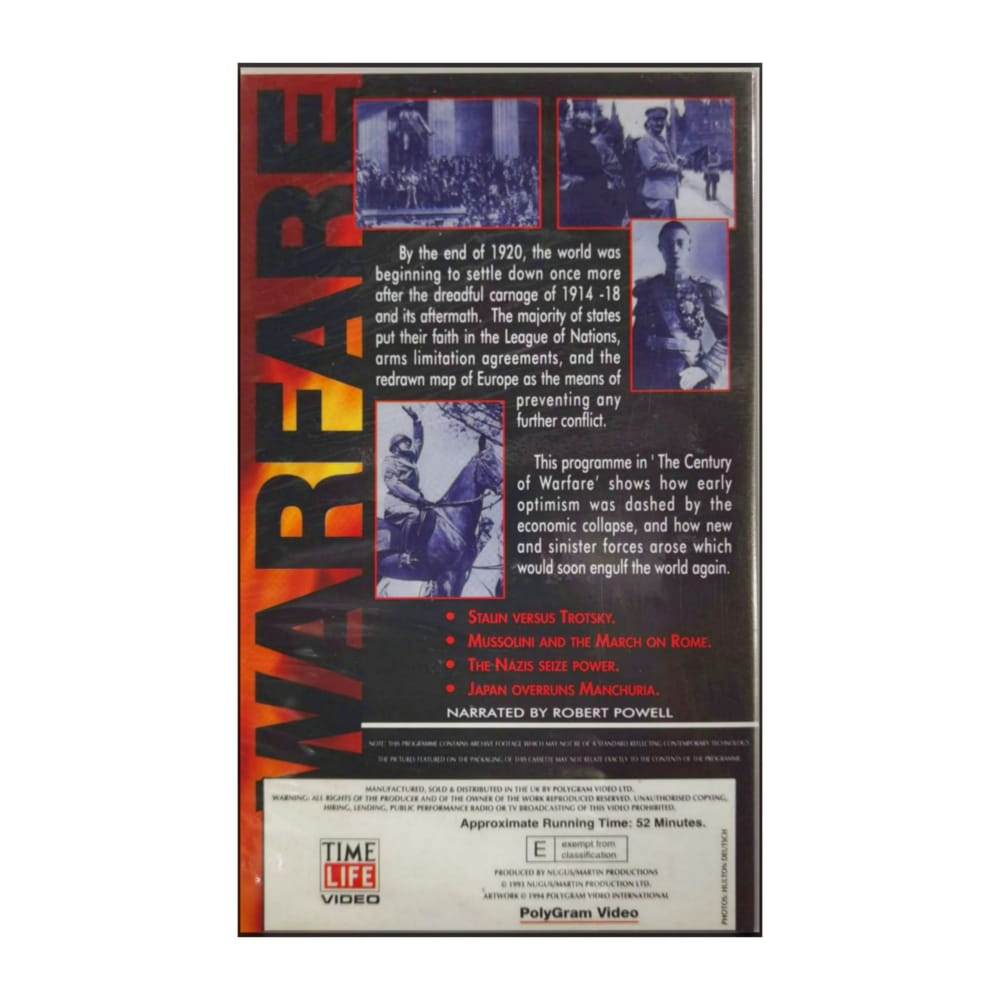 The Century Of Warfare 8 (1993) Enter The Dictators 1920-1935