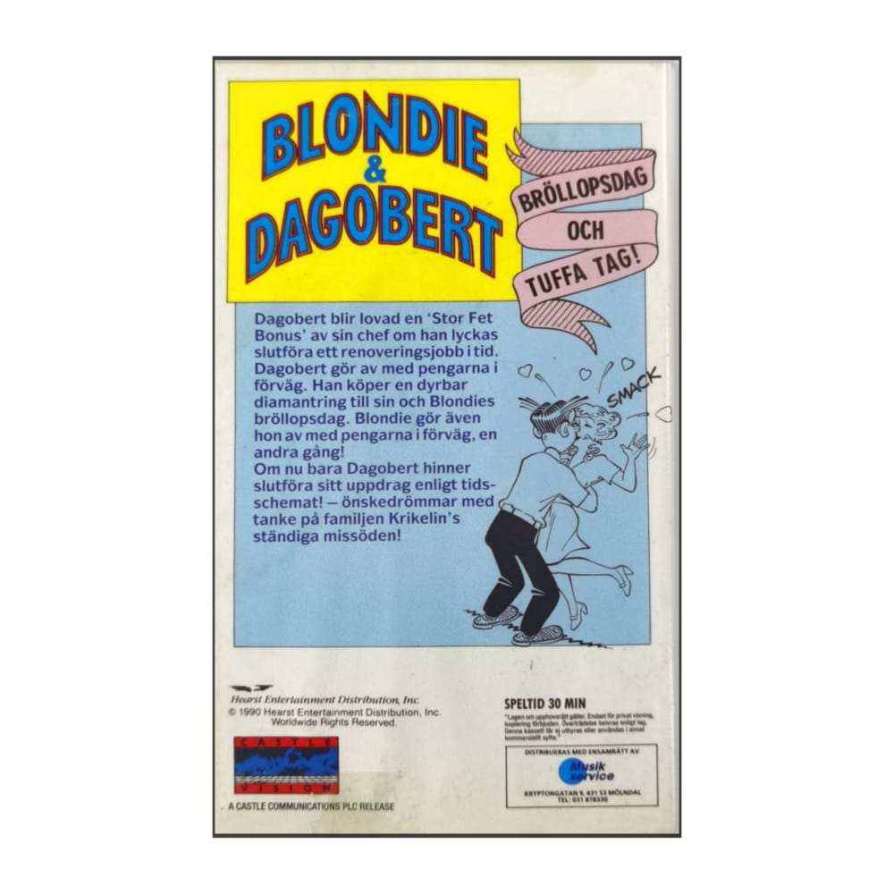 Blondie & Dagobert: Bröllopsdag Och Tuffa Tag!
