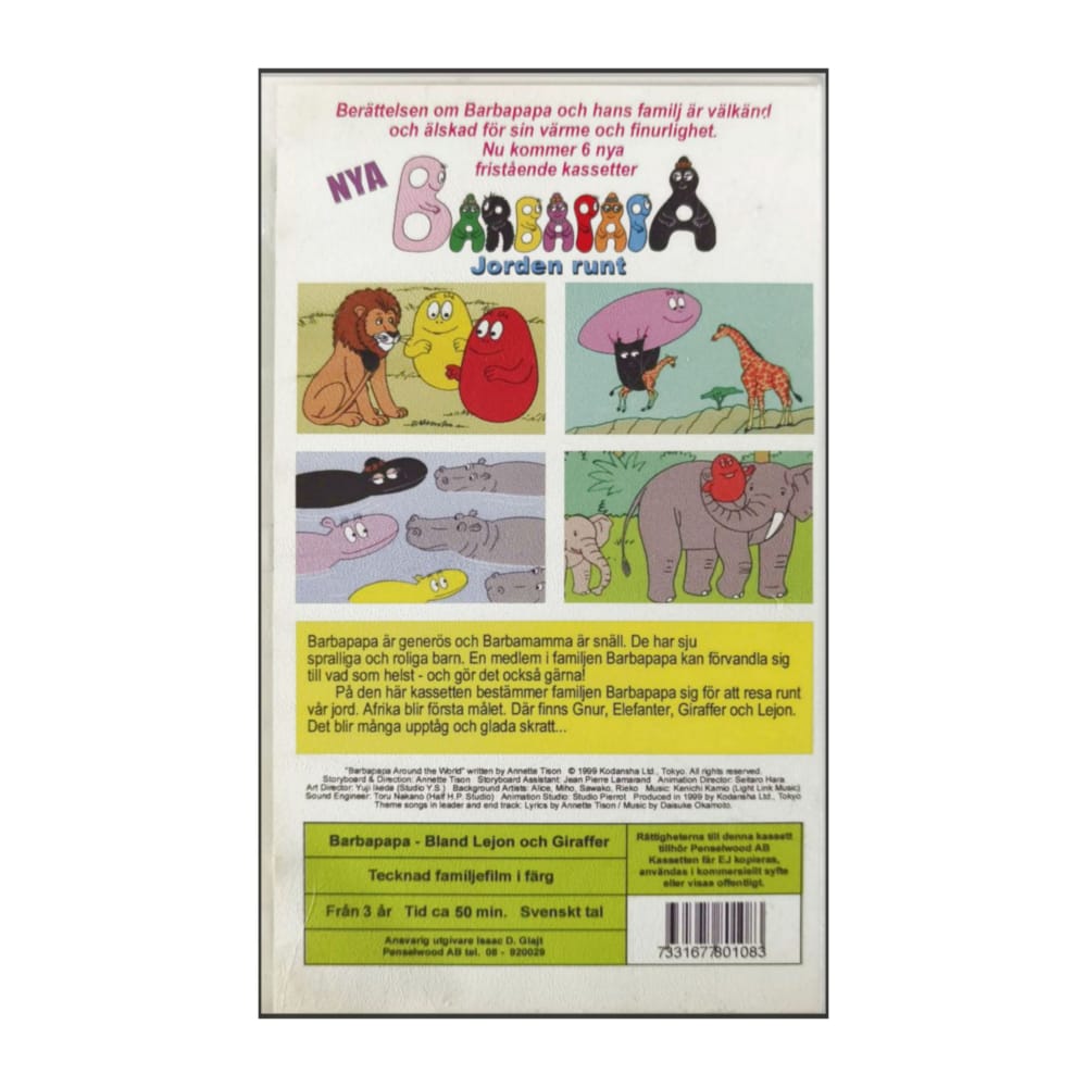 Barbapapa: Jorden Runt - Bland Lejon Och Giraffer