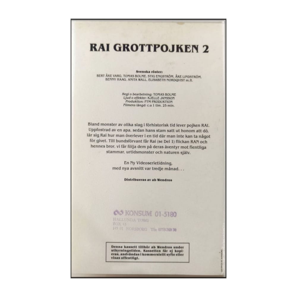 Ryu The Primitive Boy 2 Rai Grottpojken