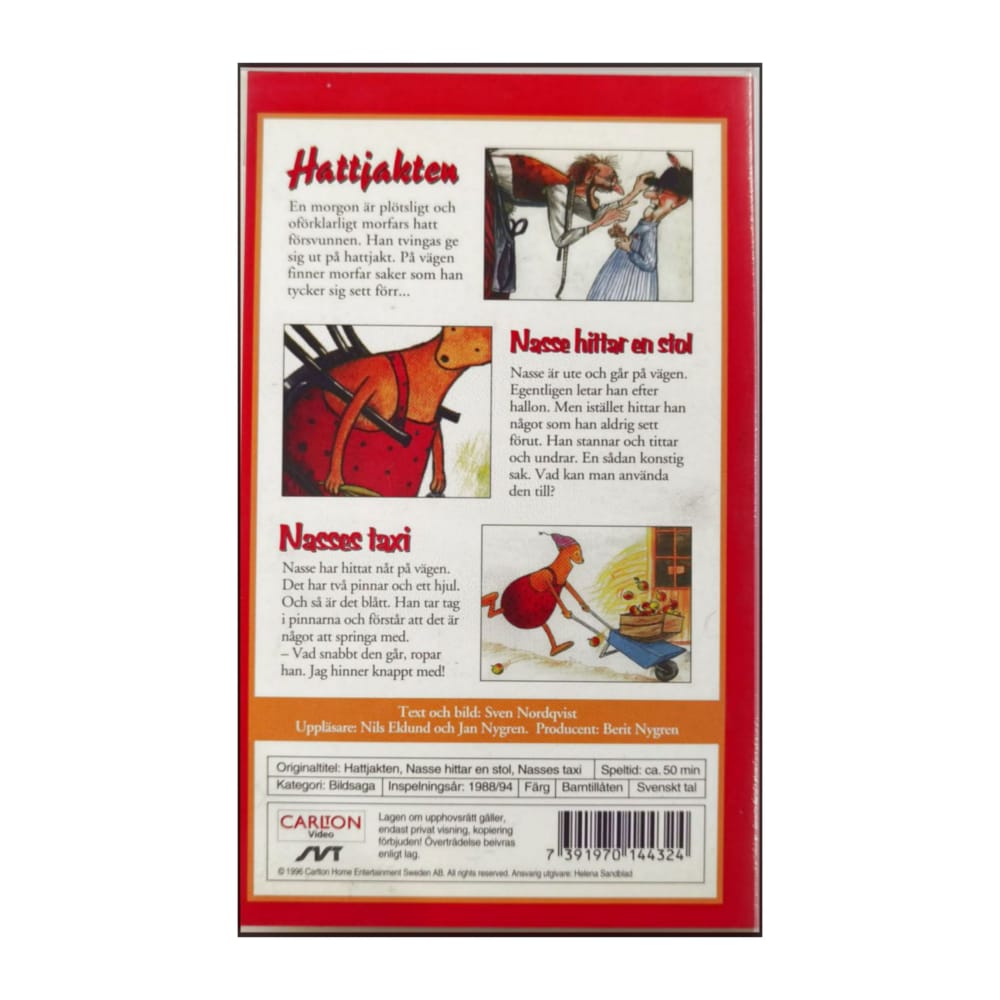 Nasse Hattjakten Hittar En Stol Taxi