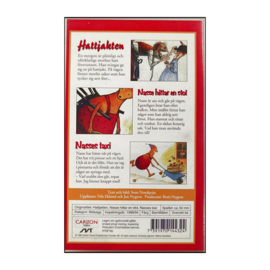 Nasse Hattjakten Hittar En Stol Taxi
