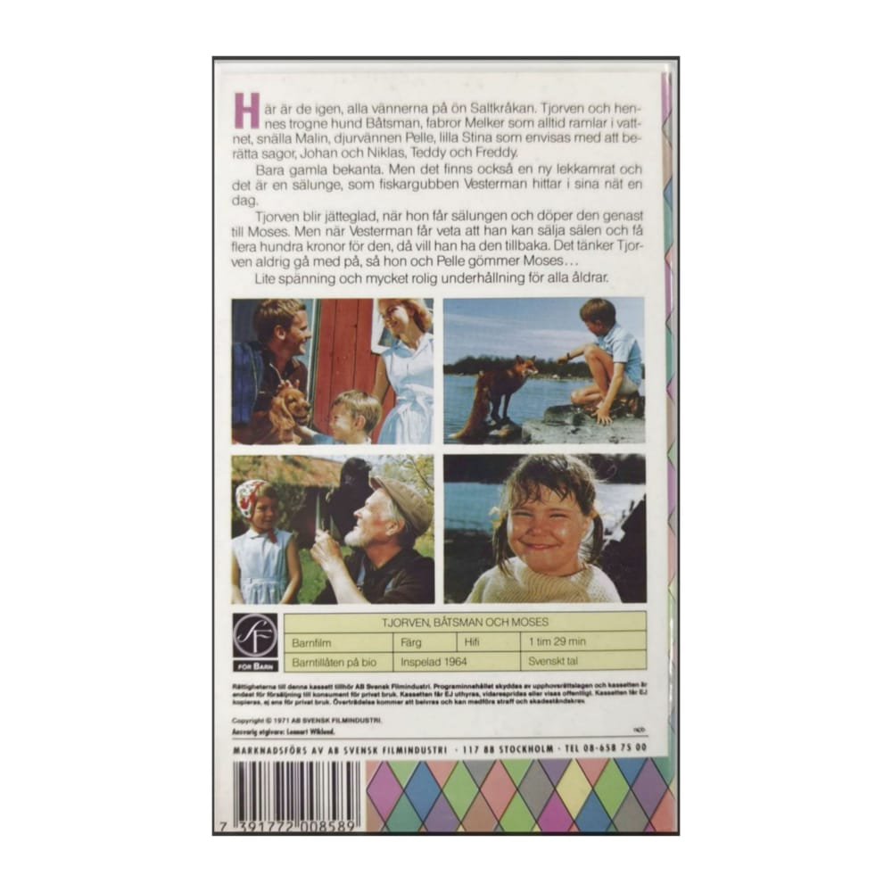 Tjorven Båtsman Och Moses