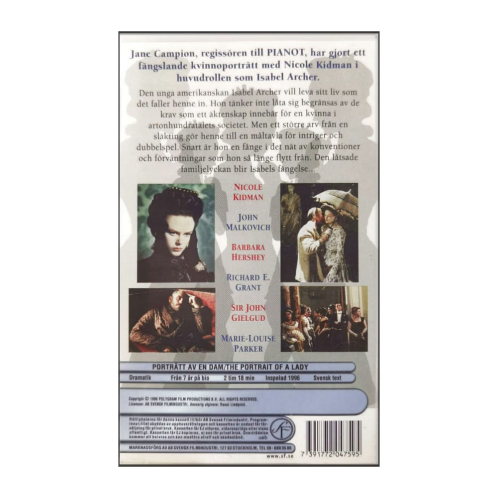 The Portrait Of A Lady | Porträtt Av En Dam