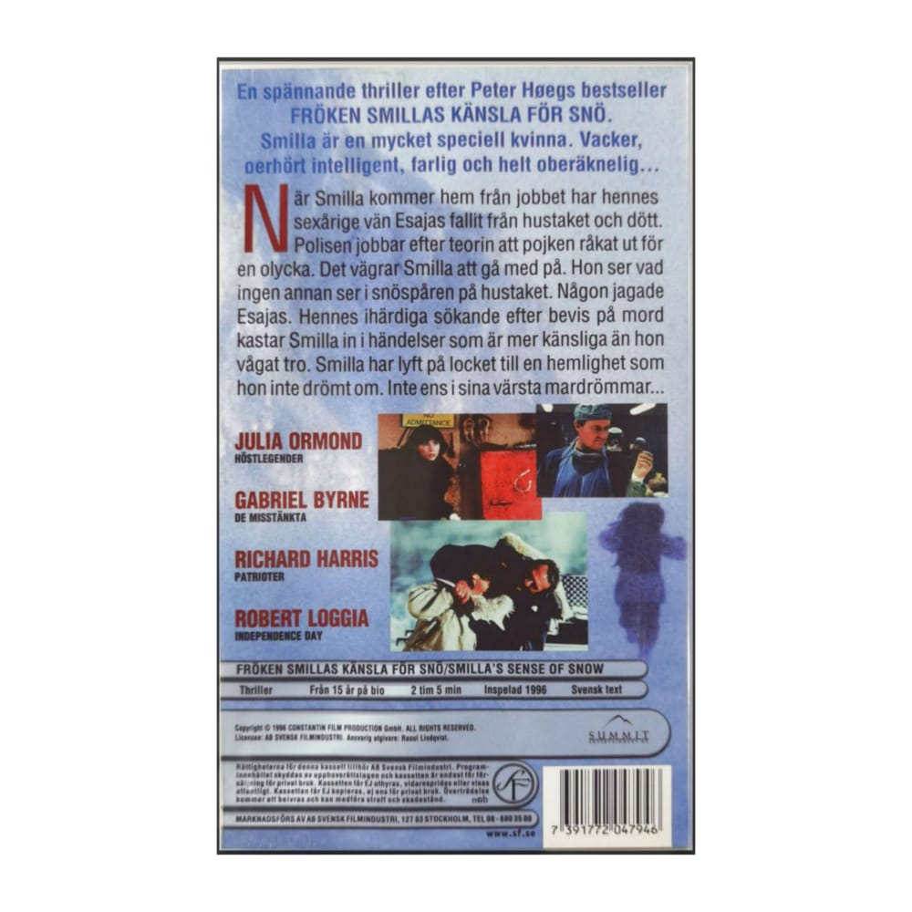 Smilla'S Sense Of Snow | Fröken Smillas Känsla För Snö