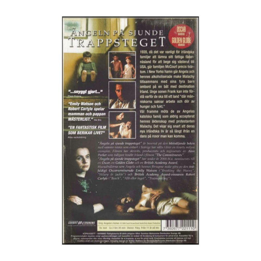 Angela'S Ashes | Ängeln På Sjunde Trappsteget