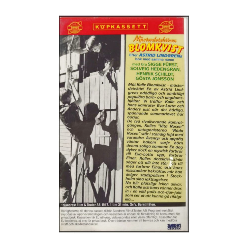 Masterdetektiven Blomkvist (1947)