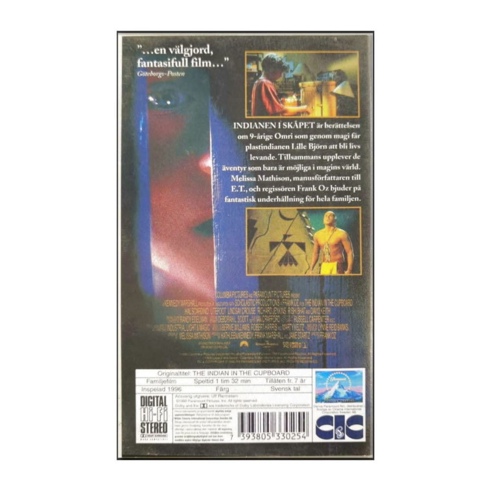 The Indian In The Cupboard | Indianen I Skåpet