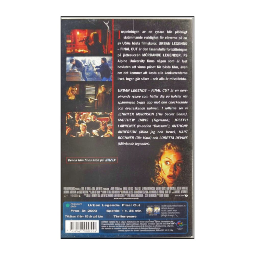 Urban Legends: Final Cut