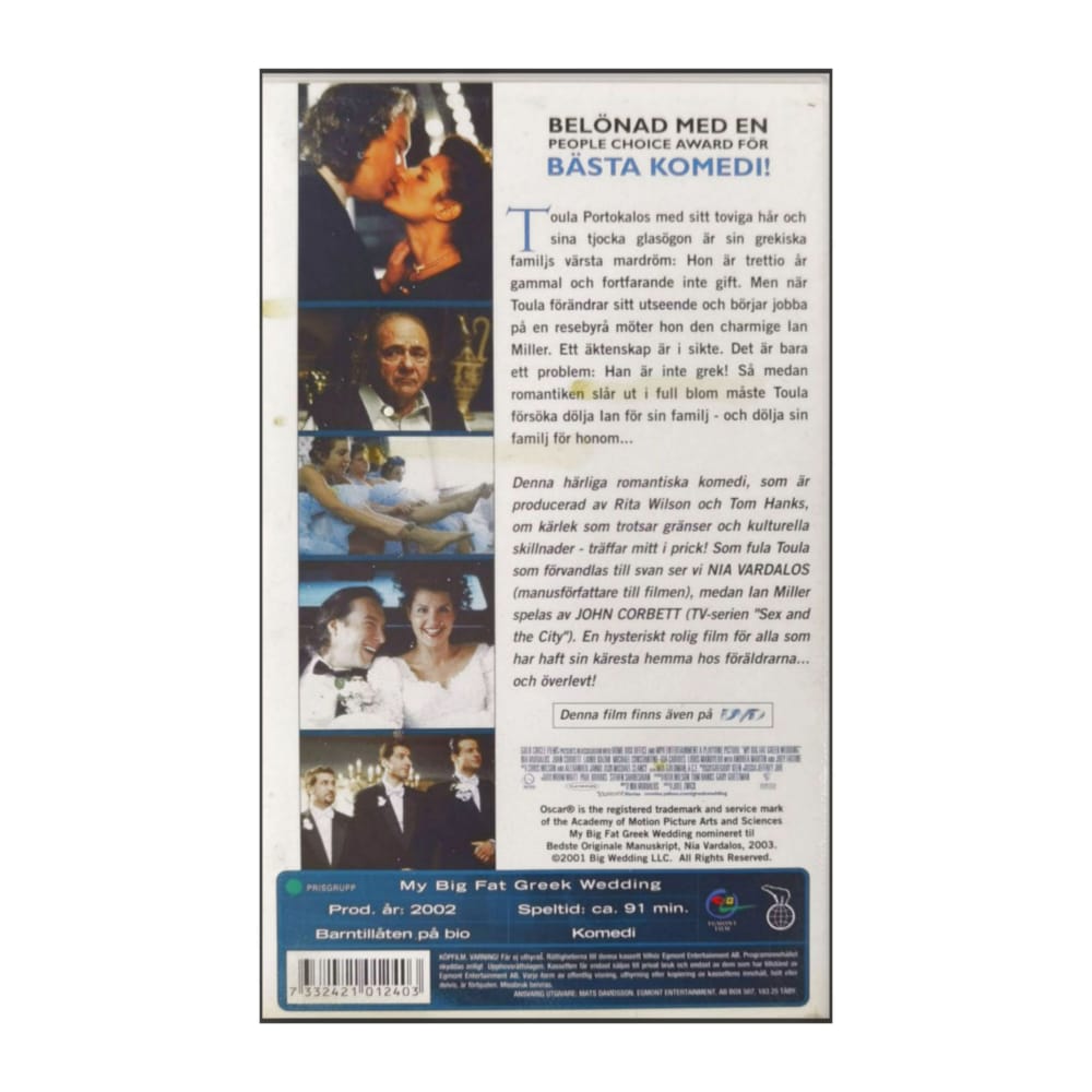 My Big Fat Greek Wedding | Mitt Stora Feta Grekiska Bröllop