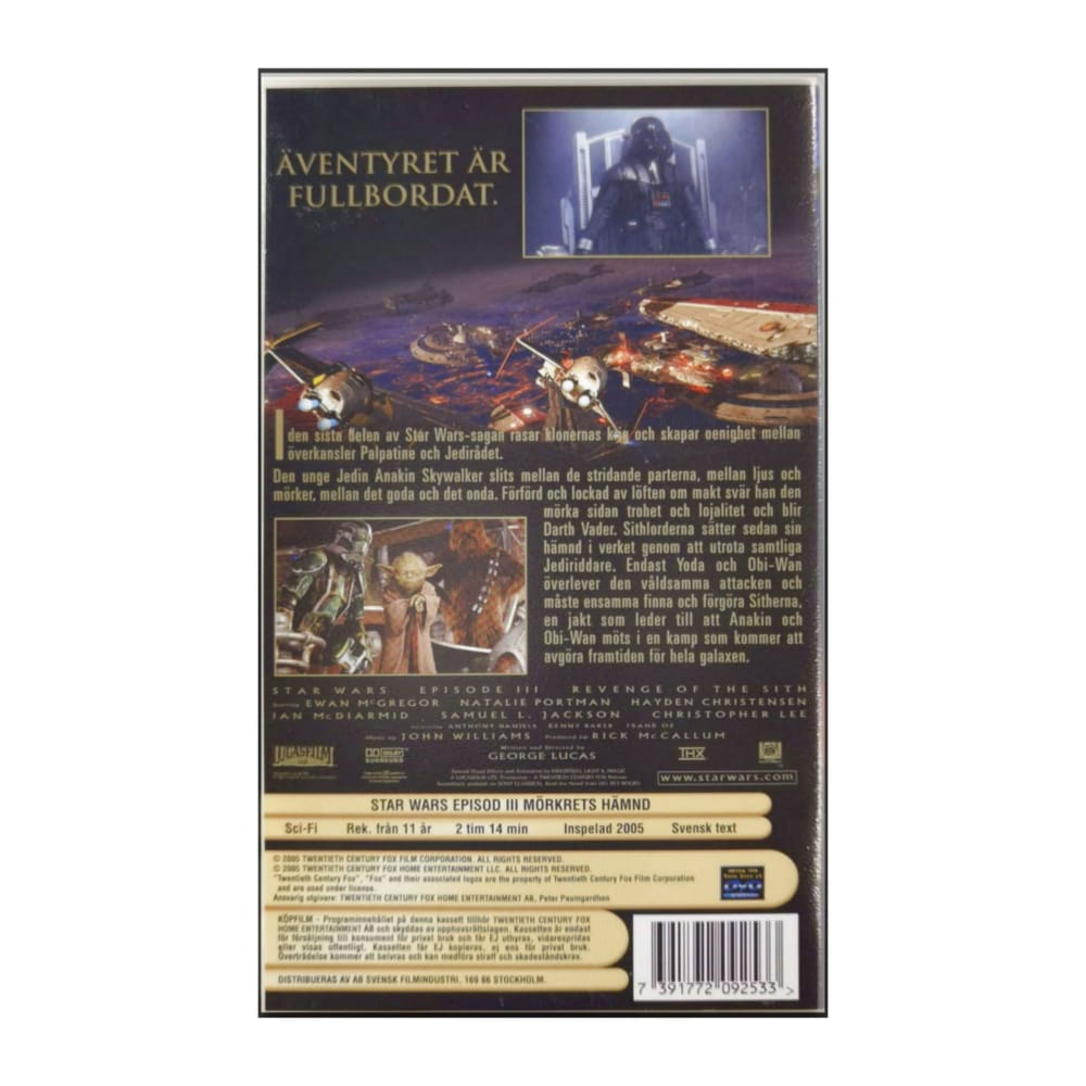 Star Wars 3 (2005) Mörkrets Hämnd
