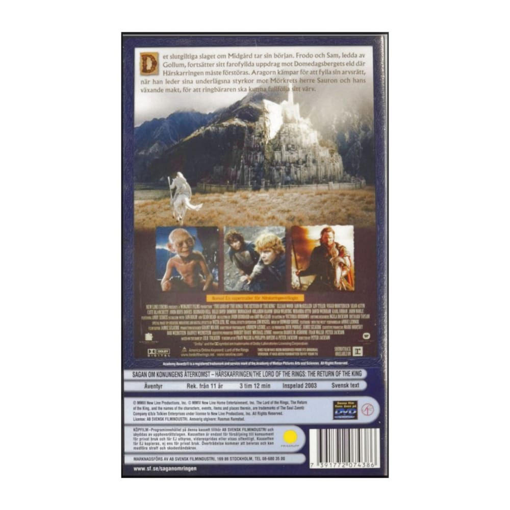 The Lord Of The Rings | Sagan Om Ringen: Konungens Återkomst