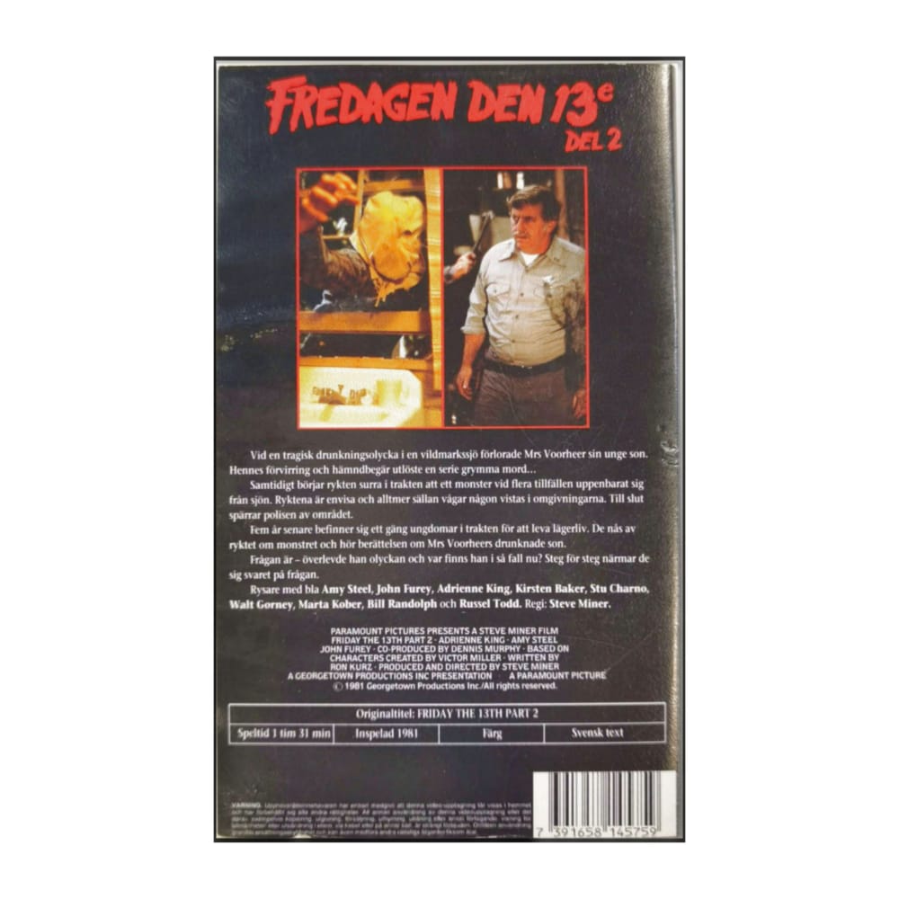 Friday The 13Th 2 (1981) Fredagen Den 13E 2