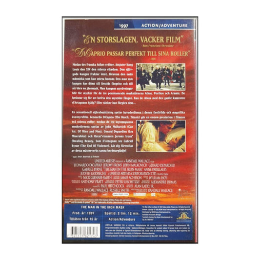 The Man In The Iron Mask (1998) Mannen Med Järnmasken