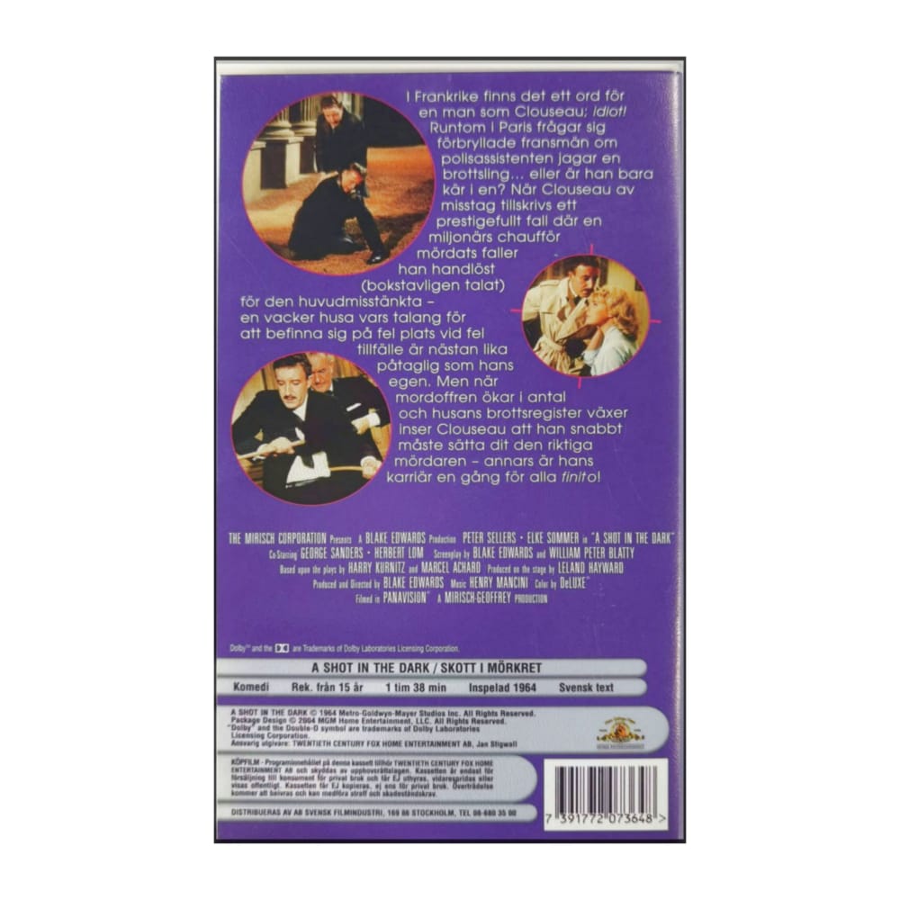 The Pink Panther | Rosa Pantern: Skott I Mörkret