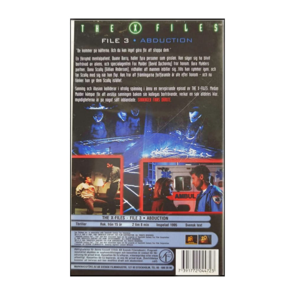 The X Files 3: Abduction