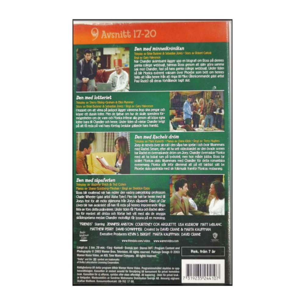 Friends 9 Ep 17-20 Vänner